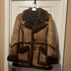 Brown Shearling Coat